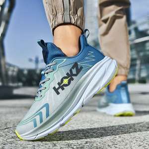 Zapatillas de correr transpirables para hombre y mujer, zapatillas informales de malla ligera, zapatillas para caminar acolchadas antideslizantes - Product Image 5