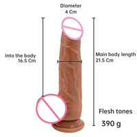 Dildo vibrant en TPE de 8,4 pouces, jouets sexuels bon marché pour femmes, 7 modes, jouets pour adultes, nouveauté, fabriqué en silicone liquide, dildo géant