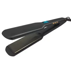 2 Inch Extra Large MCH 480F Manufacturer Professional LCD Temperature Display Hair Straightener Titanium Flat Irons