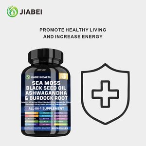 OEM capsule di alghe complesse vitamine minerali Private Label immunità Booster integratore fabbrica all'ingrosso capsule di alghe - Product Image 6