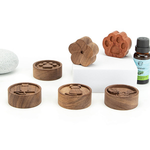 Difusor <span class=keywords><strong>de</strong></span> Aceites Esenciales <span class=keywords><strong>de</strong></span> Madera Maciza para Auto, Diseño Creativo Personalizado YUESHEN, Cilíndrico, <span class=keywords><strong>de</strong></span> Nogal Negro y Haya, Piezas Mecanizadas por CNC - Product Image 3