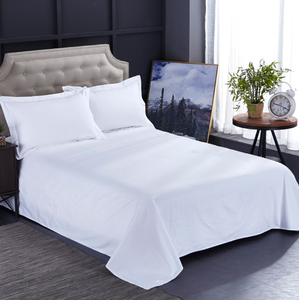 Draps de Lit Plats 100% Coton Biologique Coloré Personnalisables, Tailles Twin Full Queen King, pour Vente en Gros - Product Image 3