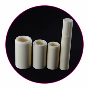 Al2O3 ceramic tube/Alumina ceramic plunger/Manufacturer customized 99 alumina high wear-resistant industrial ceramic parts