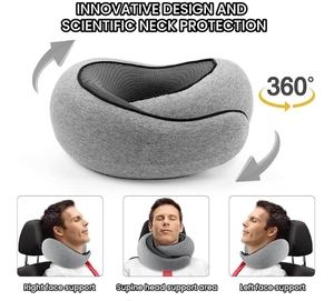 Nhà máy nóng Bán thiết kế thanh lịch tất cả các mùa sử dụng giảm đau cổ tử cung hình chữ U có thể tháo rời có thể giặt tùy chỉnh - Product Image 4