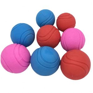 Pelota de juguete para perros, juguete interactivo para mascotas al aire libre, dispositivo de goma resistente a mordidas para la dentición de perros, suministros para mascotas, alivia el aburrimiento. - Product Image 3