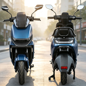 มอเตอร์ไซค์ CKD SKD 12 นิ้ว 1100/1300 วัตต์ ความเร็ว 60 กม./ชม. จiangsu โมเพดสำหรับผู้ใหญ่ ขับขี่บนถนน - Product Image 4