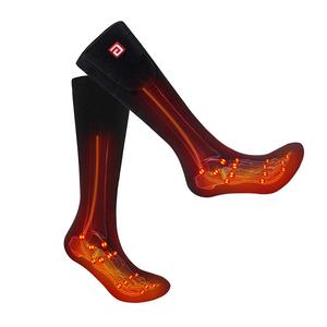 Étui à piles à deux piles Chaussettes chaudes pour les pieds en plein air Chaussettes en coton chauffantes Chaussettes de <span class=keywords><strong>ski</strong></span> de sport pour hommes femmes Hiver - Product Image 3