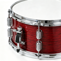 Tambourin professionnel multicolore en option 14x6,5 pouces, instrument de fanfare pour la musique de campo, vente en gros