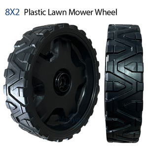 Lawn Mower <b>Wheels</b> 8 Inch Front <b>Wheel</b> Assembly Replacement 634-05040 Lawn Mower <b>Plastic</b> <b>Wheels</b> - Product Image 1