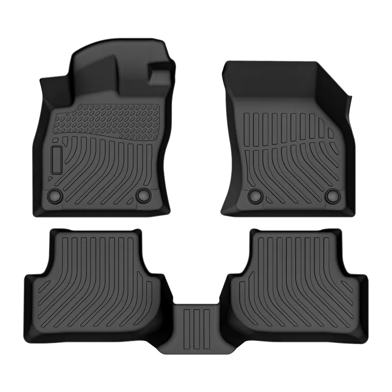 Auto accessories 3D all weather TPE car floor mats 5d car matting for Volkswagen T-Roc car floor carpets