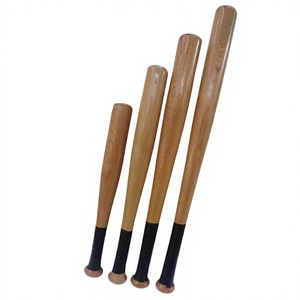 Bate de Béisbol de Madera Personalizado para Entrenamiento de Fungo con Agarre para Prácticas de Softbol, Regalo - Product Image 3