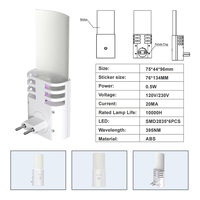 120V/230V extérieur Mini autocollant moustique tueur Bug Zapper interrupteur tactile à semi-conducteurs intérieur/extérieur piège à insectes électrique