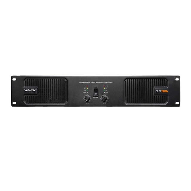 Professional Stage Audio Digital Stereo Class H Power Amplifier