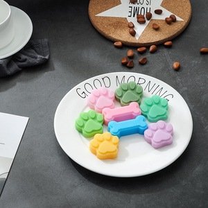 Homesun Silicone Gâteau Moule Pet Paw Bone Treat <span class=keywords><strong>Chien</strong></span> Bonbons Chocolat Moule Pan Dog-lovers Cookie Cutter - Product Image 5