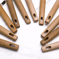 Fabricant Vente en gros de gadgets auxiliaires de cuisine Ensemble de petits ustensiles en acier inoxydable Manche en bois pour cuillère à crème glacée