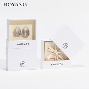 Custom Logo Recyclable Handmade <strong>Gift</strong> <strong>Box</strong> Packing <strong>Jewellery</strong> Necklace Bracelet Rings Drawer Paper Jewelry <strong>Box</strong> - Product Image 4
