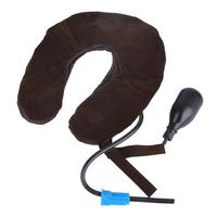 Oreiller de massage du cou gonflable Soins de santé Relaxation du cou Dispositif cervical Traction Drop Collar Therapy