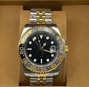 Reloj Mecánico Automático de Alta Calidad al por Mayor, OEM ODM, Lente de Zafiro, Esfera de 40 mm, Diseño Personalizado para Hombre - Product Image 1