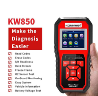 Nuevo Lector de Códigos Universal para Automóvil KW850 con Pantalla LCD a Color de 2.8 Pulgadas, Herramienta de Diagnóstico Automotriz con Funciones OBDII Completas, 12V