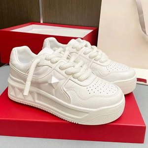 Zapatos de plataforma de alta calidad con cordones - zapatos casuales de lujo para hombre y mujer, marca de diseñador a la moda, zapatos para caminar - Product Image 1