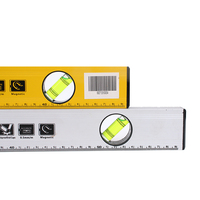 DEWEN personnalisé 300mm capteur Laser de niveau à bulle jaune nouveau modèle outil de mesure de niveau en aluminium de qualité industrielle