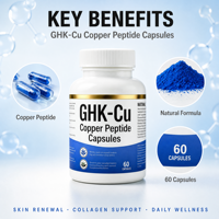 Produits de marque privée de haute pureté pour les capsules de peptides GHK-Cu