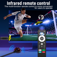 Android TV Stick Económico, Receptor de Satélite 4K 8K con 16GB 128GB Flash, Android TV Box de Alta Velocidad, Smart TV Stick
