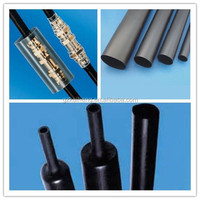 Tube thermorétractable à double paroi en polyoléfine, gaine ignifuge VW1 avec revêtement adhésif pour la protection des composants électroniques et des câbles