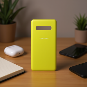 Cover Posteriore per Samsung Galaxy S10 Plus G975F - Giallo - Product Image 2