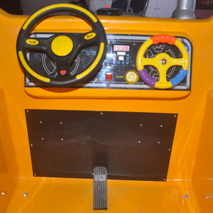 Voiture tamponneuse pour enfants en fibre de verre à piles - Manège extérieur pour enfants pour parcs d'attractions - Product Image 5