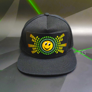 Cổ Phiếu Thiết Kế Khác Nhau El Light Up Âm Thanh Phát Sáng Kích Hoạt Nhấp Nháy Đảng Cap Với Led Light - Product Image 6