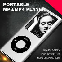 Lecteur MP3 MP4 avec écran TFT de 1,8 pouces, radio FM, haut-parleur intégré et emplacement pour carte TF, lecteur de musique portable