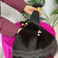 Expédition Rapide - Lots de Cheveux Vierges Vietnamiens, Tissage Lisse Soie, Extensions de Cheveux Humains Remy 100% Naturels, Vente en Gros