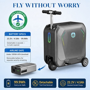 Valise Électrique Professionnelle pour Voyages d'Affaires, Bagage Intelligent à Roues Silencieuses, Bagage Intelligent pour Adultes - Product Image 3