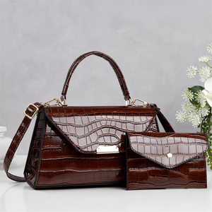Bolsos de Mujer de Cuero PU 2026, <span class=keywords><strong>Bolso</strong></span> de Mano de Cuero con Patrón Elegante, <span class=keywords><strong>Bolso</strong></span> de Hombro de Lujo para Mujer - Product Image 2