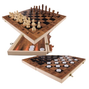 Set di <span class=keywords><strong>scacchi</strong></span> in legno personalizzato di alta qualità eco-friendly cartone imballaggio per <span class=keywords><strong>principianti</strong></span> <span class=keywords><strong>scacchi</strong></span> - Product Image 2