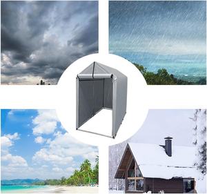 Tenda de Verão Impermeável para Armazenamento de Motos, Abrigo Externo para 2-5 Bicicletas - Product Image 6