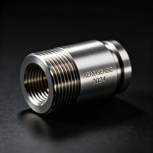 Servicio de Mecanizado de Precisión CNC Personalizado para Conectores de Aleaciones de Acero Roscados, para Componentes Industriales - Product Image 1