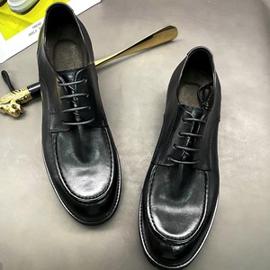 Zapatos Formales Negros Italianos Elegantes para Hombre, Zapatos de Vestir con Punta Cuadrada, Zapatos de Negocios de Talla Grande, Suministro de Fábrica, Zapatos de Boda Hechos a Mano - Product Image 3