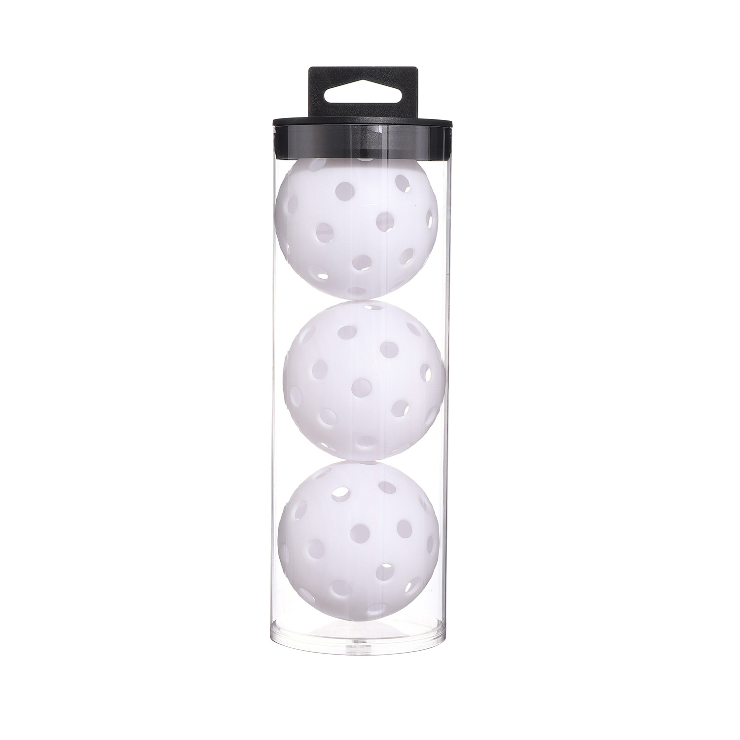 Pack of 3 x 40-hole balls [white] [plastic bucket packaging]