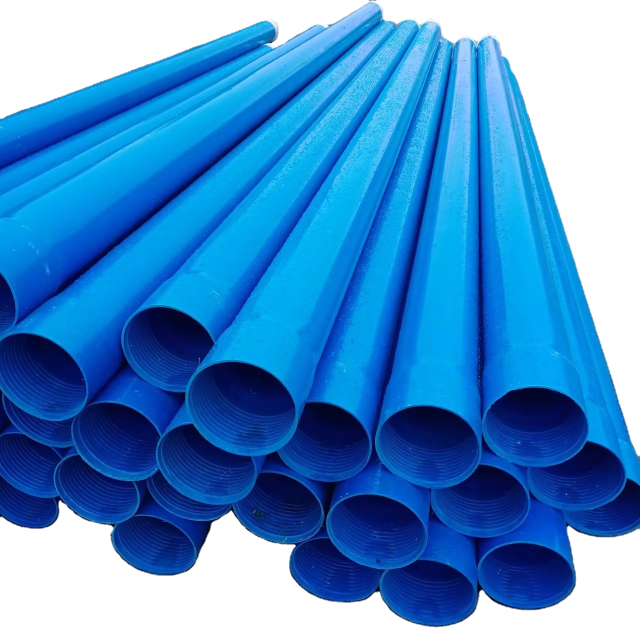 Boîtier en PVC et tuyau élévateur 4 5 6 pouces alésage bien fileté 8 pouces pvc puits fente écran tube pour l'irrigation