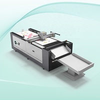 Machines de découpe numériques à plat avec alimentation automatique certifiées CE pour cartes, autocollants de voiture et bannières