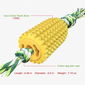 Groothandel Duurzame Tpr Tanden Schoonmaken Maïs Maïs Kauwspeelgoed Huisdier Kleine Hond Tandverzorging Knuffels Voor Honden Tandenborstel - Product Image 3
