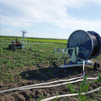 Enrouleur de tuyau électrique pour système d'irrigation agricole à économie d'eau
