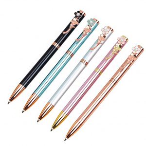 Cute Cherry Blossom Metal Promotional <b>Pen</b> Creative Neutral 1.0mm Ballpoint <b>Pen</b> - Product Image 1