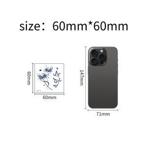 Waterdichte Semi-Permanente <span class=keywords><strong>Tattoo</strong></span>-Stickers-14 Dagen Vervagende Body Art, Niet-Giftige Waterloze Tijdelijke Tatoeages Voor Volwassenen - Product Image 6