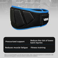 Ceinture de musculation VBOSi 1 pièce, enveloppement dorsal en maille respirante avec large sangle de compression réglable pour l'entraînement, hommes et femmes