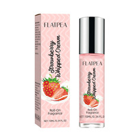 0,34 fl.oz Crème fouettée à la fraise, parfum fruité gourmand en roll-on pour femme, doux, frais, romantique, vente en gros OEM ODM