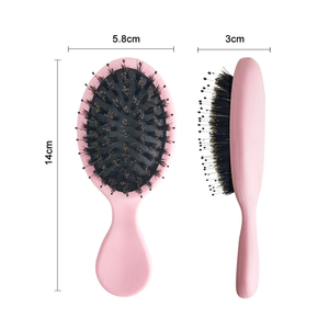 <span class=keywords><strong>Spazzola</strong></span> per Capelli Rotonda Mini Carina all'Ingrosso, con Setole Lisce e Massaggianti, Economica per Salone, Colori Assortiti, Portatile, di Alta Qualità - Product Image 5