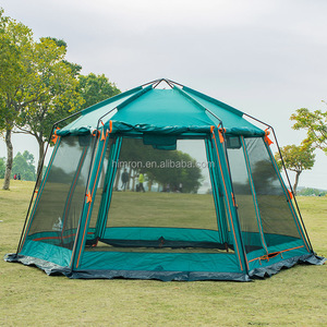 Carpa <span class=keywords><strong>de</strong></span> Camping Hexagonal Automática, Impermeable, Antimosquitos, Resistente a Terremotos, para 5-8 Personas, Ideal para las Cuatro Estaciones - Product Image 1
